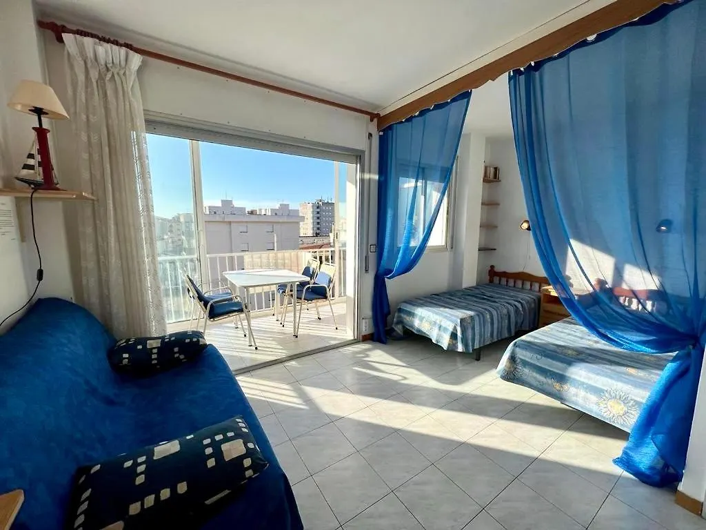 Studio Climatise, 400M Plage, Parking Prive Et Wifi Росас