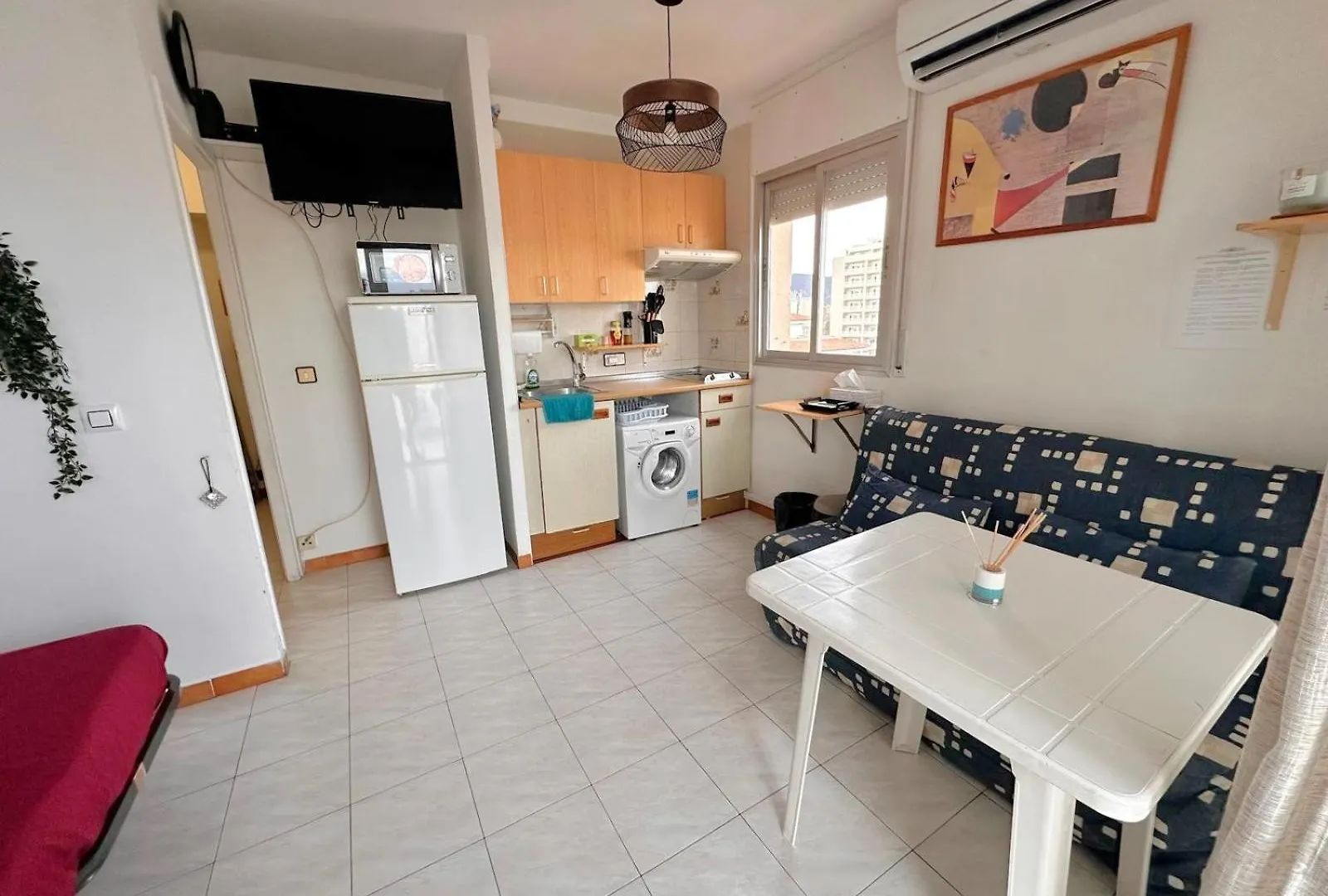 Studio Climatise, 400M Plage, Parking Prive Et Wifi Росас